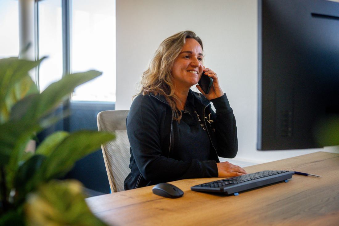 Planning neemt een aanvraag aan per telefoon